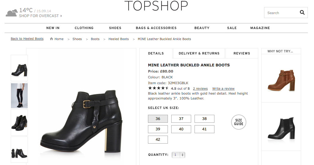 The Topshop Boot Dupe #FeelingFrugal  