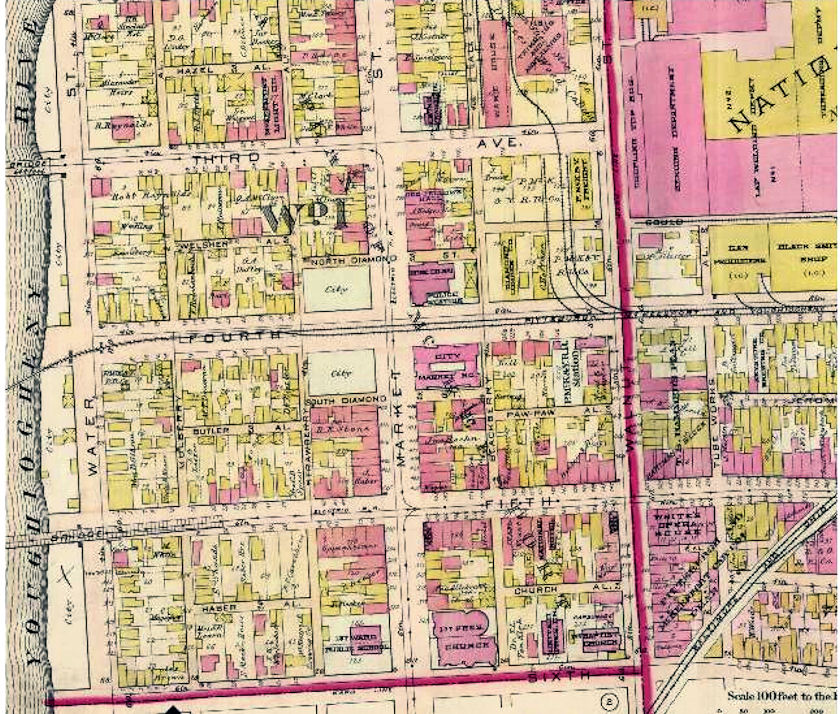 McKeesport Old Maps Of McKeesport