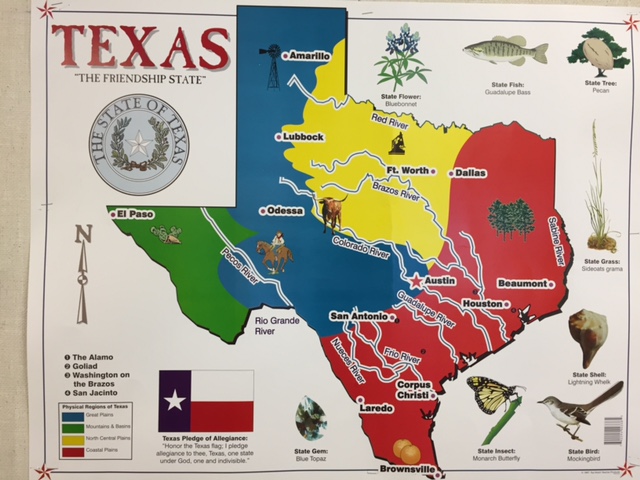 EHMS Texas History: The Major Rivers and Cities of Texas