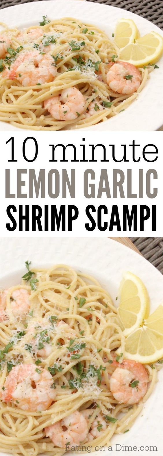 Food Recipes: Lemon Garlic Shrimp Scampi Recipe