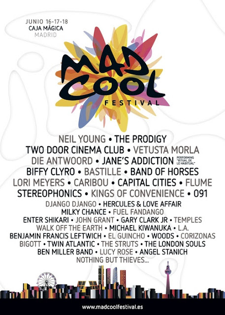 Mad Cool, Festival, 2016, Madrid, Música, Concierto, Directo