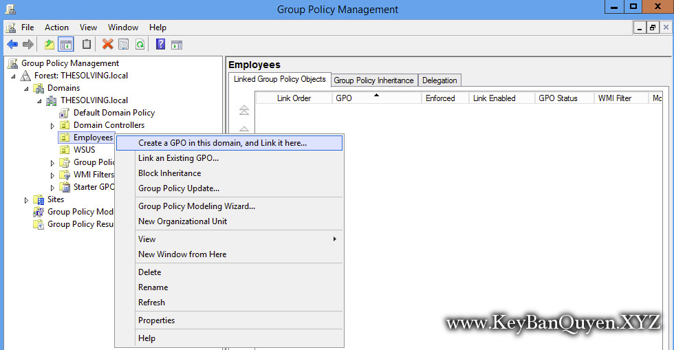 Video học quản lý Group Policy trong Windows Server 2012 R2 (70-410) 