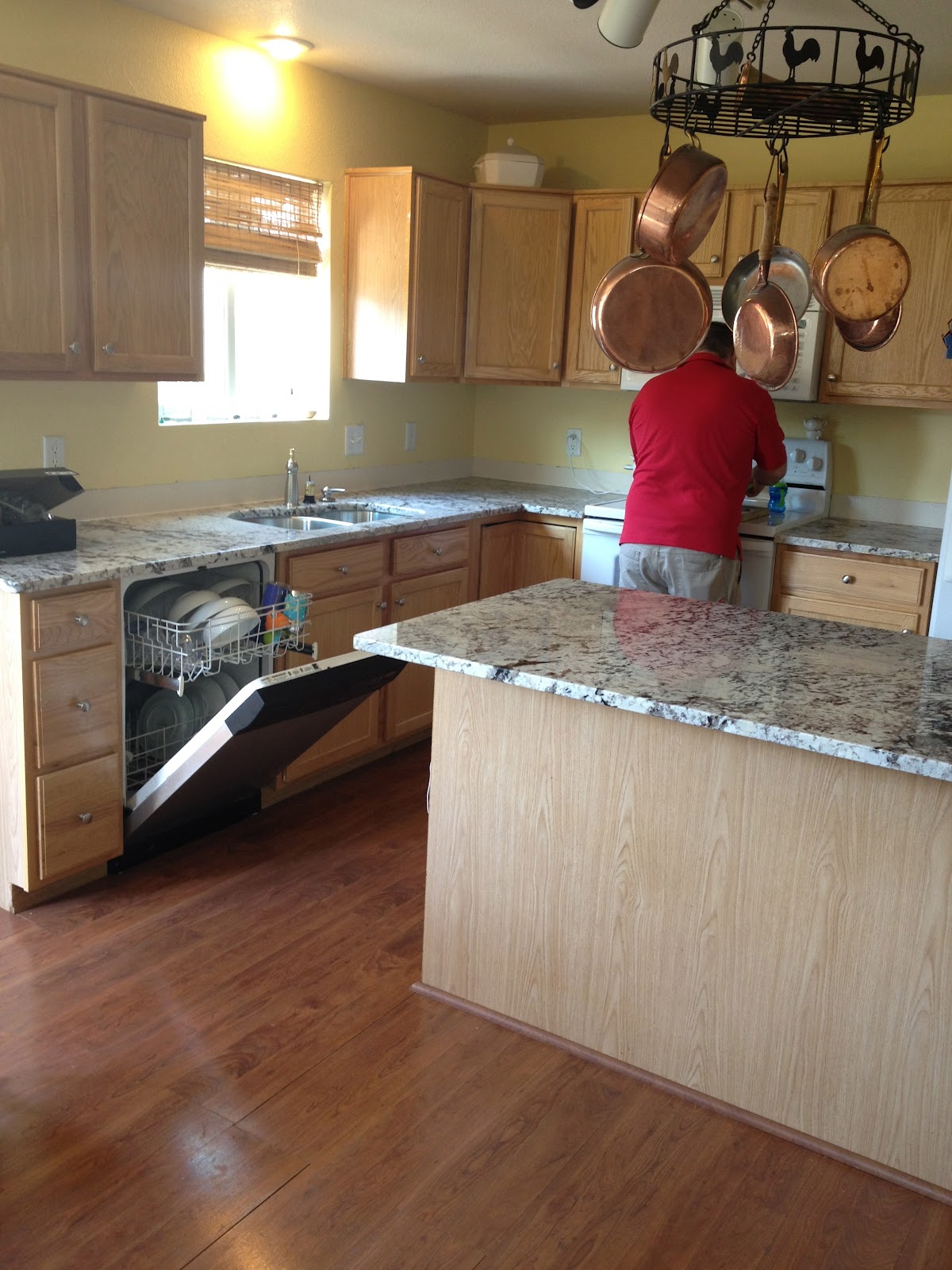 On prairie hill Cold Springs granite countertops!