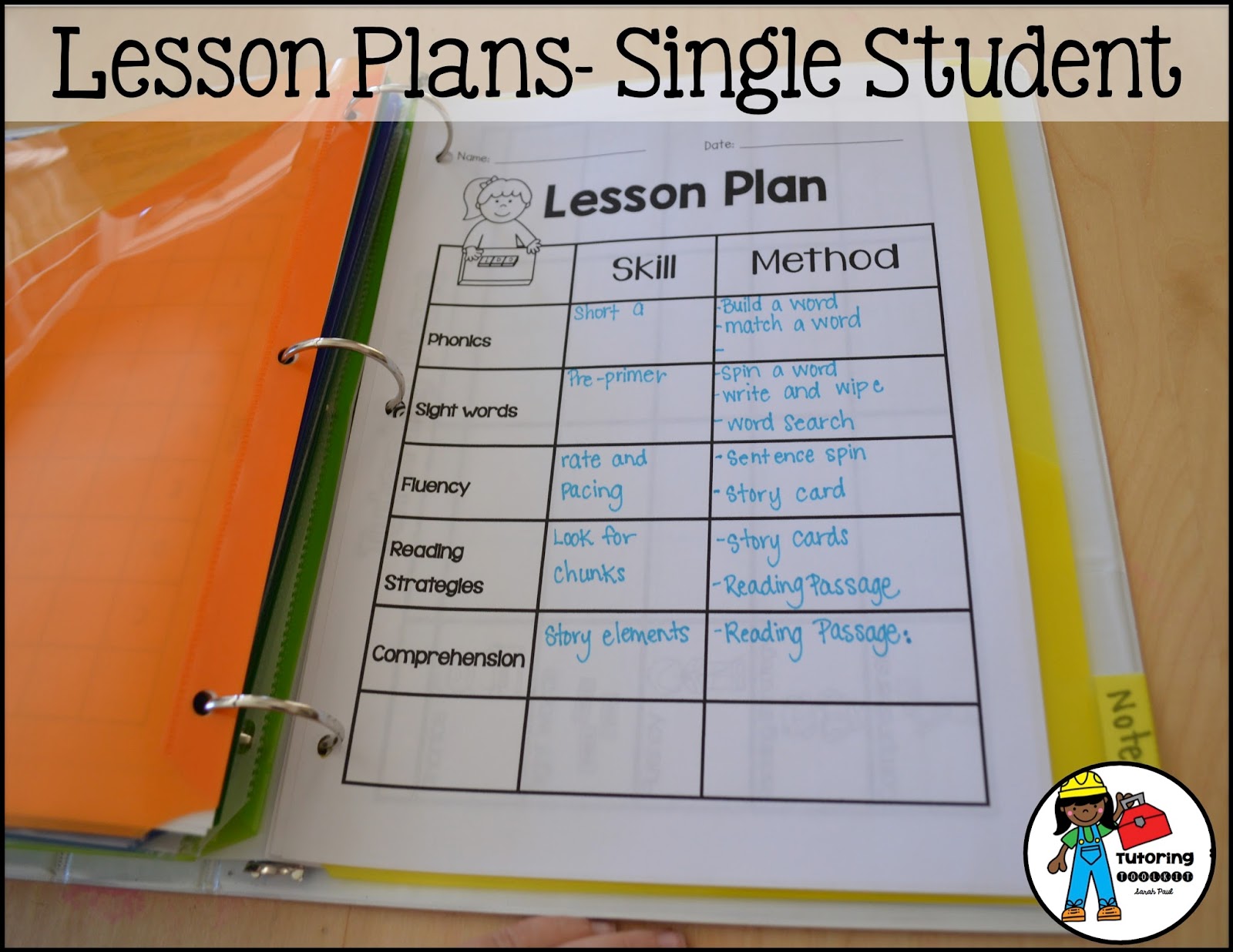 Primary Chalkboard Tutoring Tips