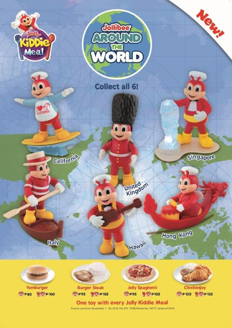 Jollibee Around the World Toys Jollibee Around the World Toys