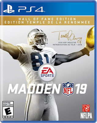 Madden 19 Game Cover Ps4 Hall Of Fame Edition