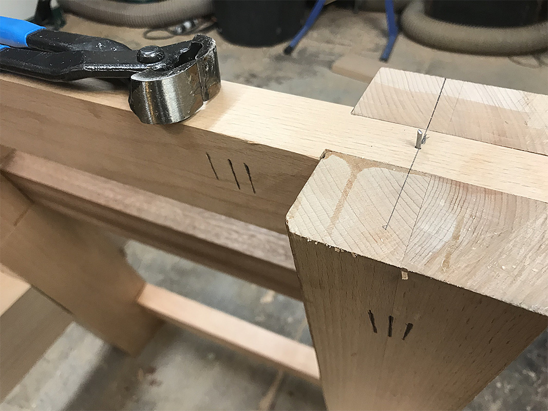 I'm a OK guy Blind Peg Marking