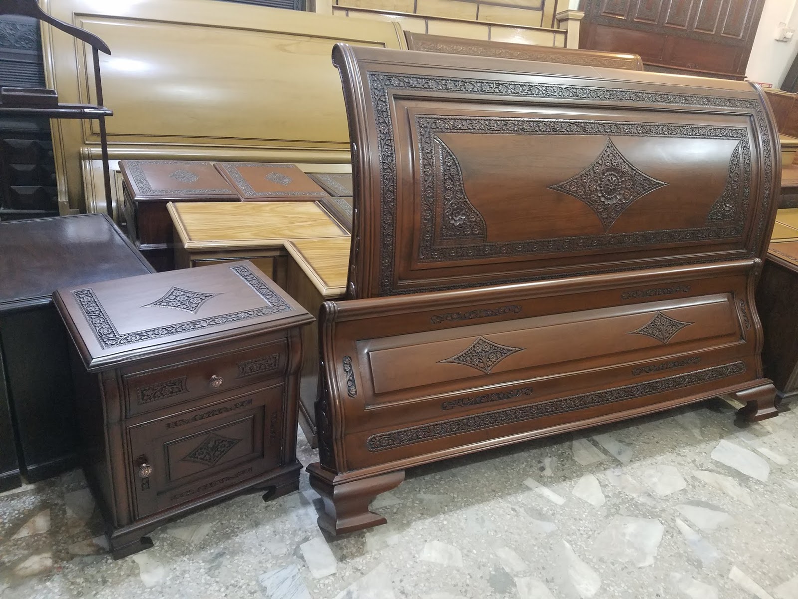 Peshawar Furniture Showroom Slay Bed Design Pictures Peshawar Furniture