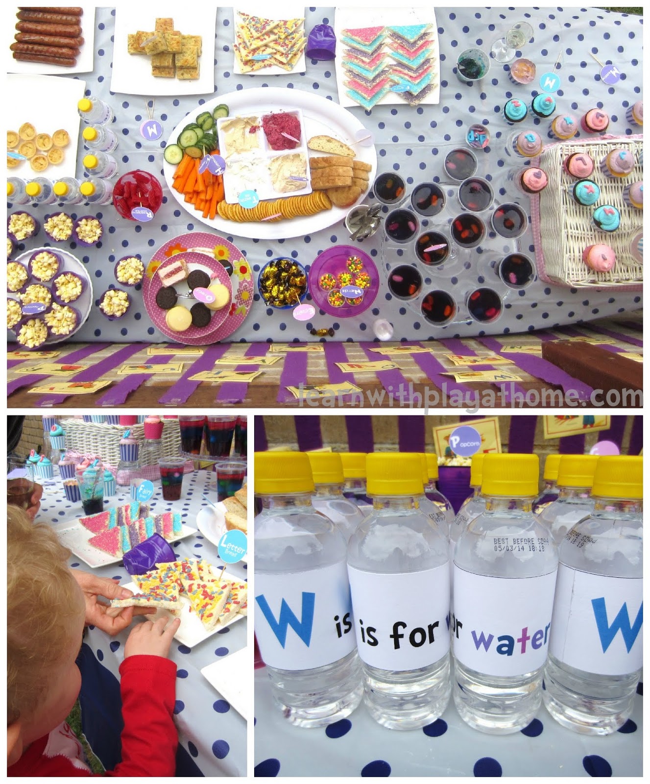 Learn with Play at Home Alphabet Party