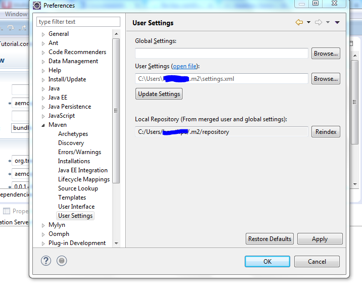 Integrate Eclipse with external Maven ~ Desi Coding
