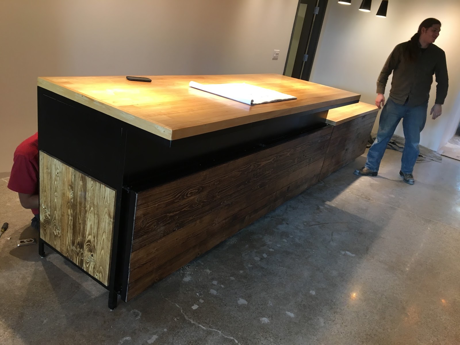 Forever Interiors Reception Desk Project