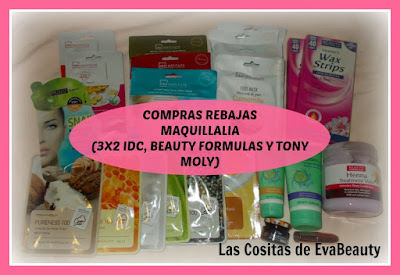 Compras Rebajas Maquillalia (3x2 Tony Moly, IDC y Beauty Formulas)