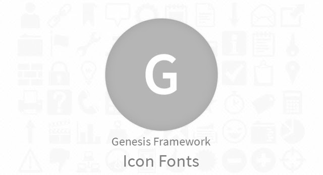 how to add icon fonts in genesis child theme - font awesome