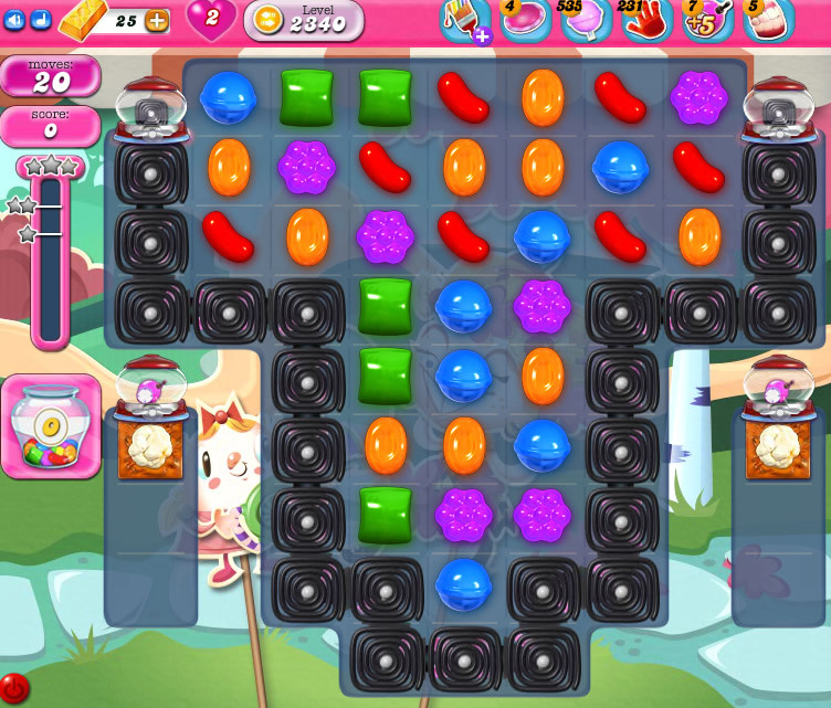 Candy Crush Saga level 2340 Candy Crush Saga level 2340