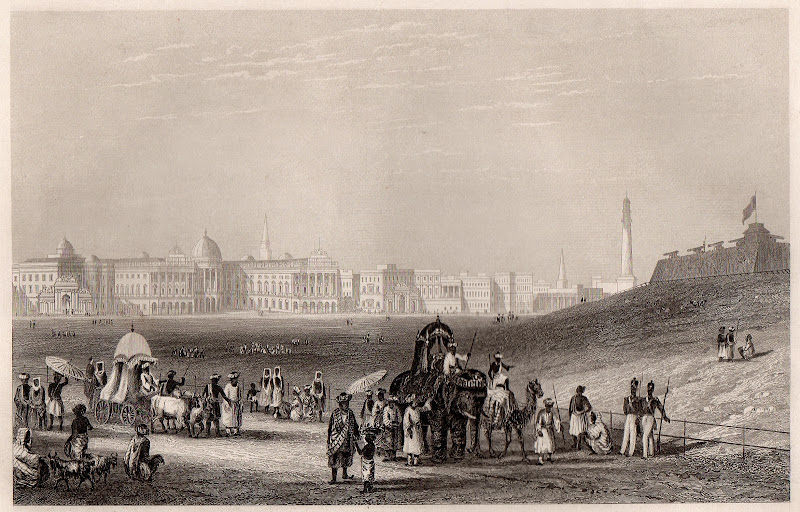 View of Calcutta from the Esplanade