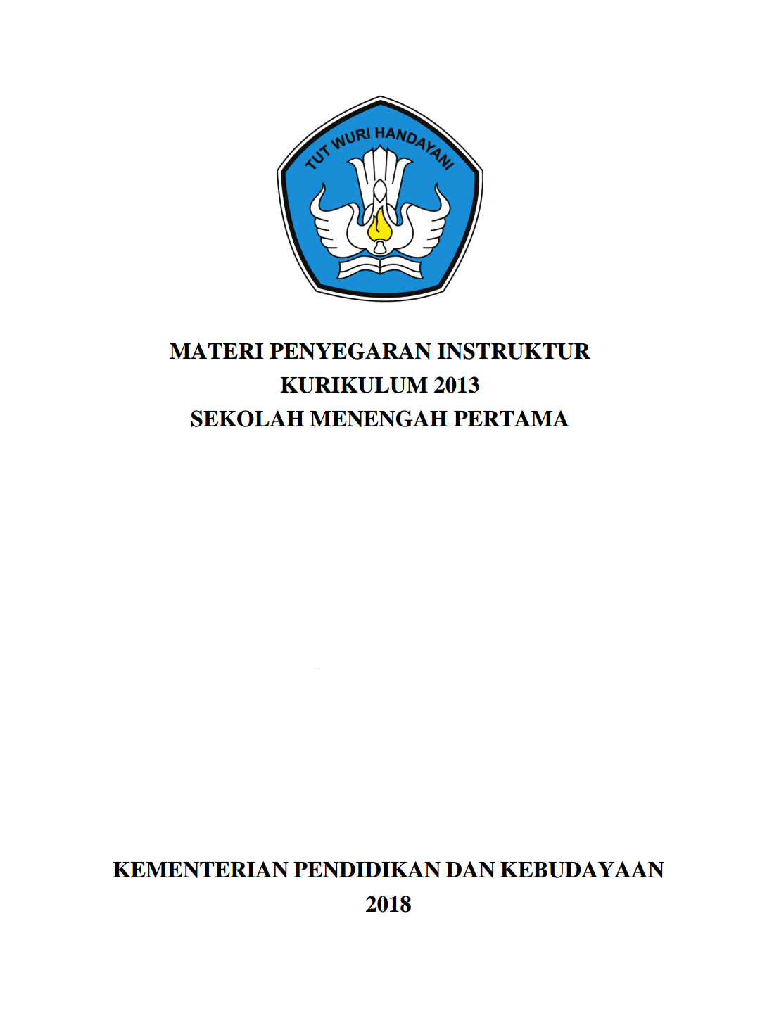 Contoh Cover Rpp K13 Sd Doc Galeri Sampul