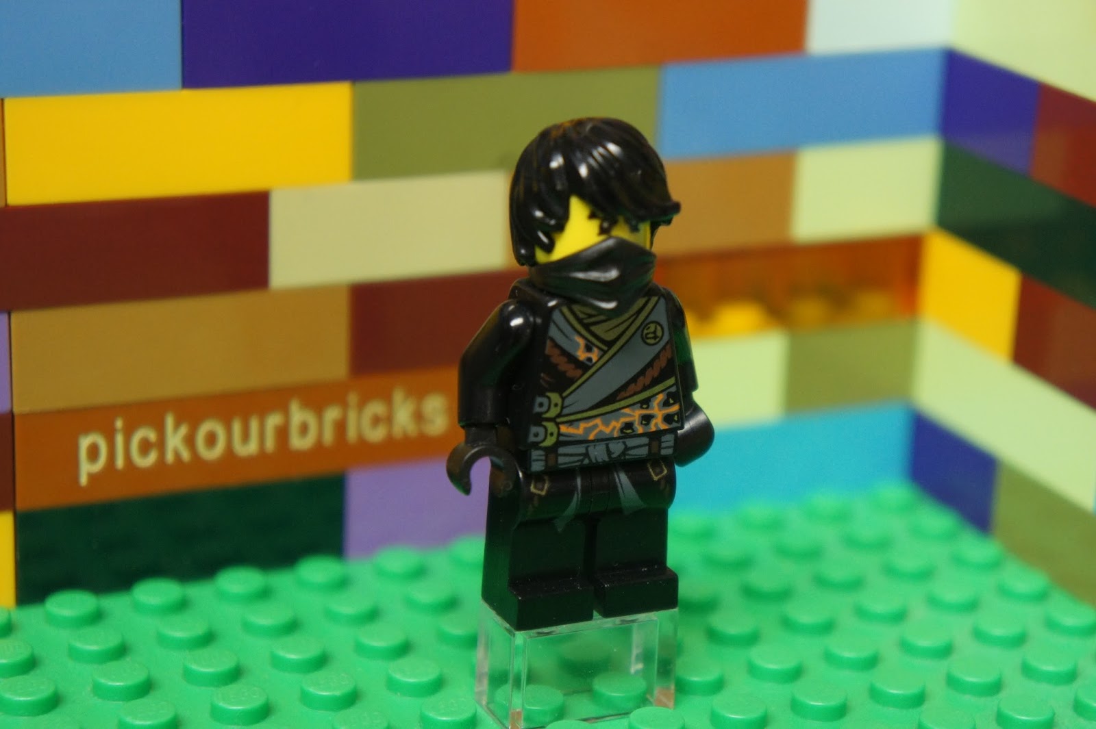 LEGO NJO090 Ninjago REBOOTED COLE Black Ninja Minifigure stores.ebay