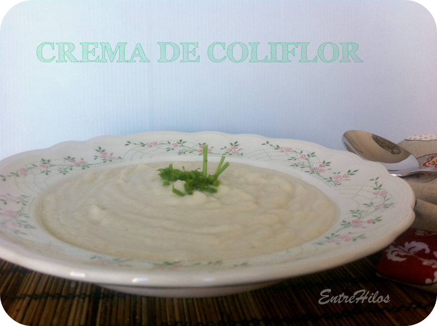 crema de coliflor