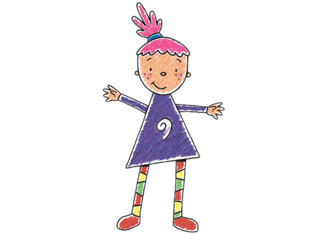Cartoon Characters: Pinky Dinky Doo (PNG)
