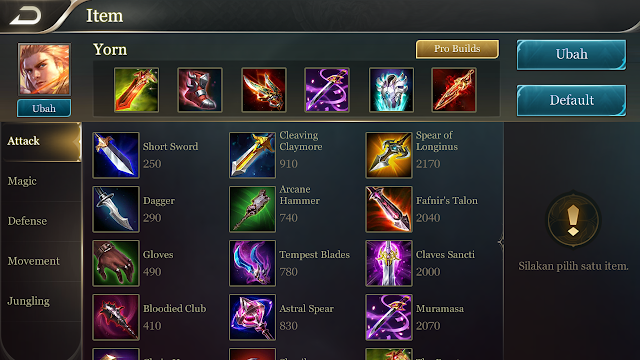 Tips bermain arena of valor Tips bermain arena of valor
