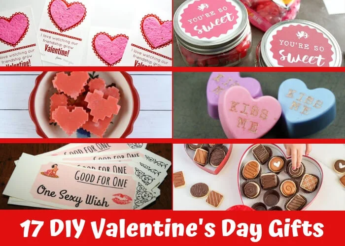 Looking for homemade Valentines gifts? Here are several DIY Valentines day gifts for your partner or your friend.  This Valentines day gift guide is full of Valentine gifts DIY.  DIY Valentines gifts are perfect for your friends, coworkers, or teachers.  These cute diy gifts Valentines are fun to make and fun to receive.  This diy for Valentines gift guide has several ideas for you to try.  #valentinesday #diy #giftguide #diygift #valentine