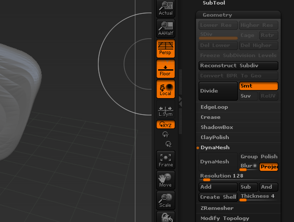 Thomas Thompson's Blog Dynamesh in Zbrush