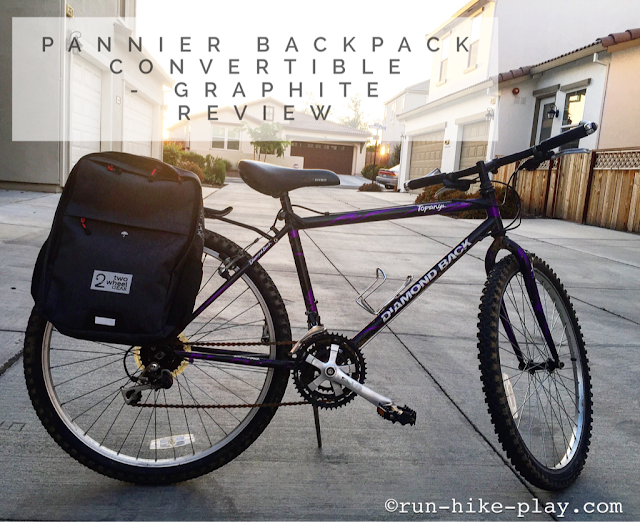 Two Wheel Gear Pannier Backpack Convertible Graphite Review