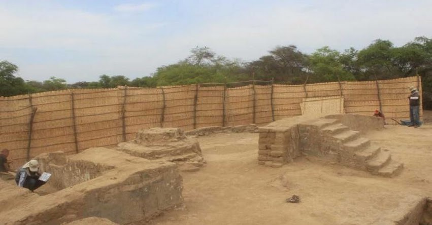 Descubren sala de banquetes protocolares de cultura Mochica en Huaca Limón - Lambayeque Descubren sala de banquetes protocolares de cultura Mochica en Huaca Limón - Lambayeque