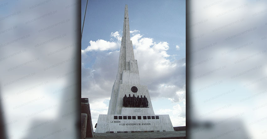 DRE Ayacucho recuerda a directivos sobre el cierre del Obelisco de la Pampa de la Quinua - Huamanga DRE Ayacucho recuerda a directivos sobre el cierre del Obelisco de la Pampa de la Quinua - Huamanga