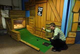Paradise Island Adventure Golf course at Valley Centertainment in Sheffield