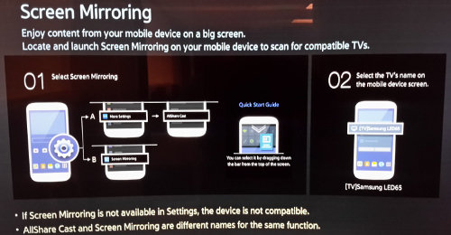 Samsung A12 Screen Mirroring