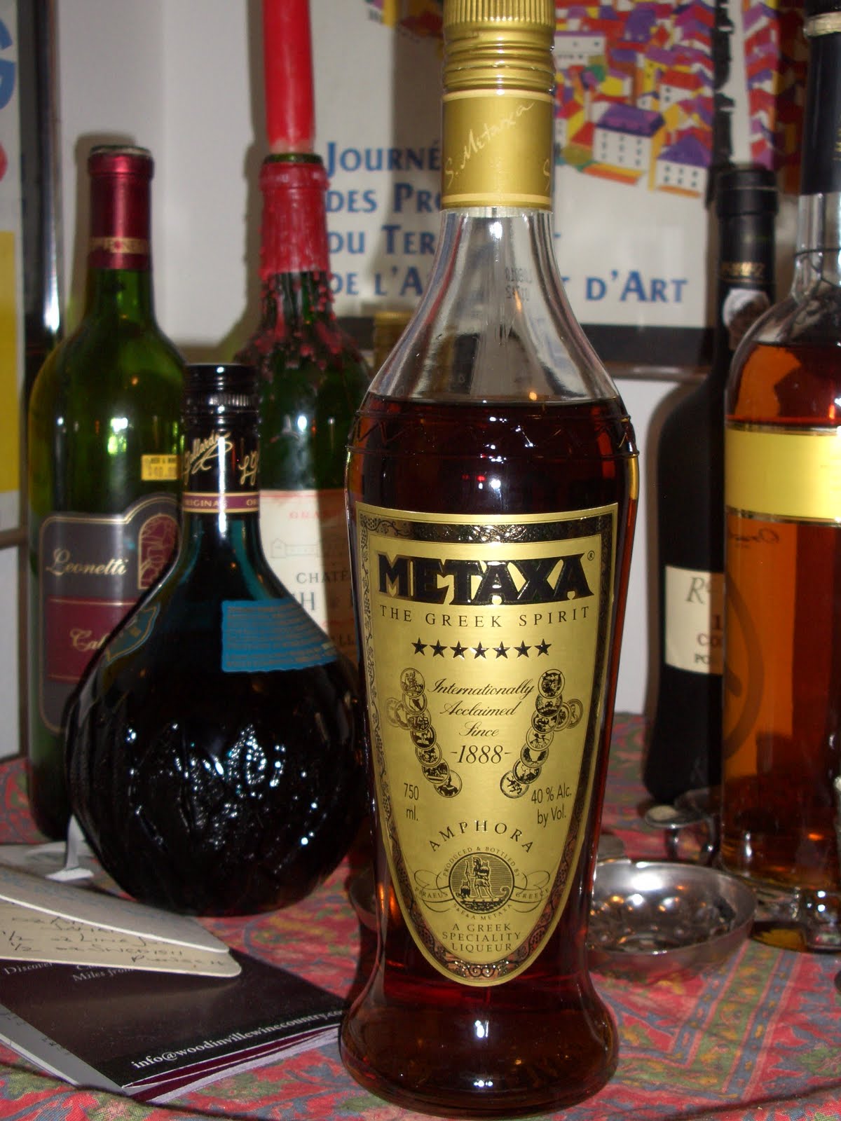 Liqueurs and Liquors in Washington Metaxa brandy