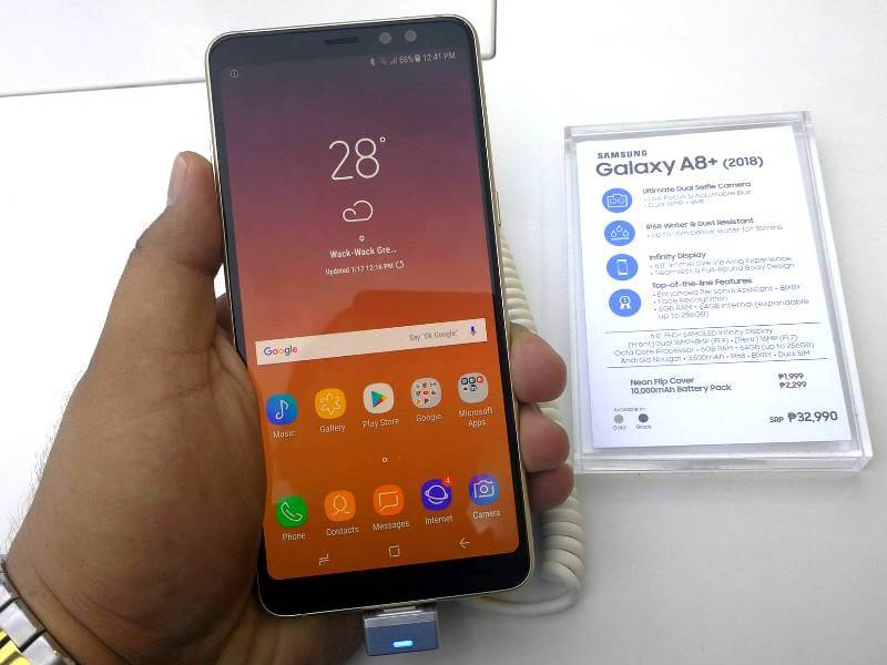 Samsung A8 (2018), A8+ (2018) Spotted; Official Launch Set on Jan 18