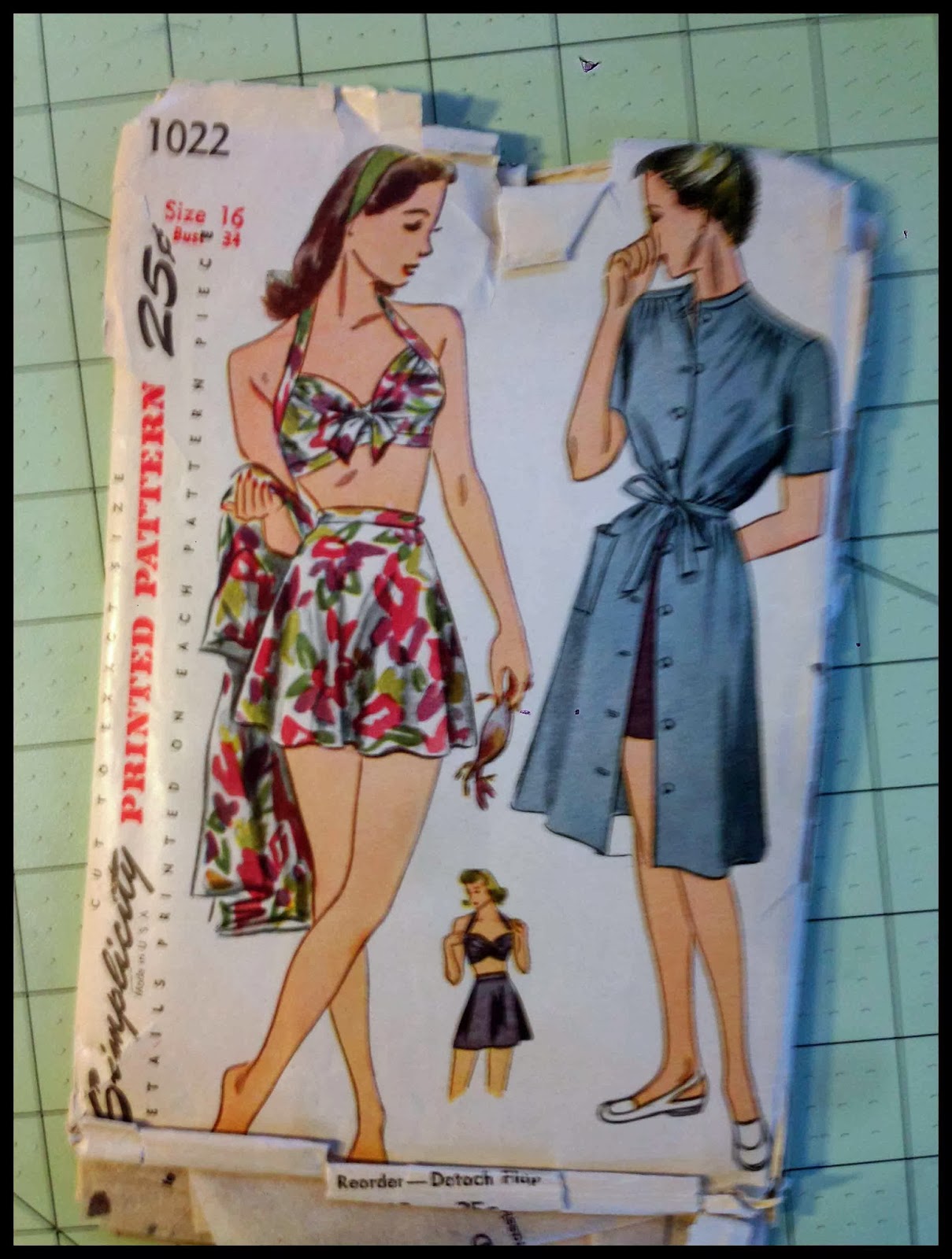 The Simple Romantic Travels Through Time: Vintage Threads: 60's Bathing ...