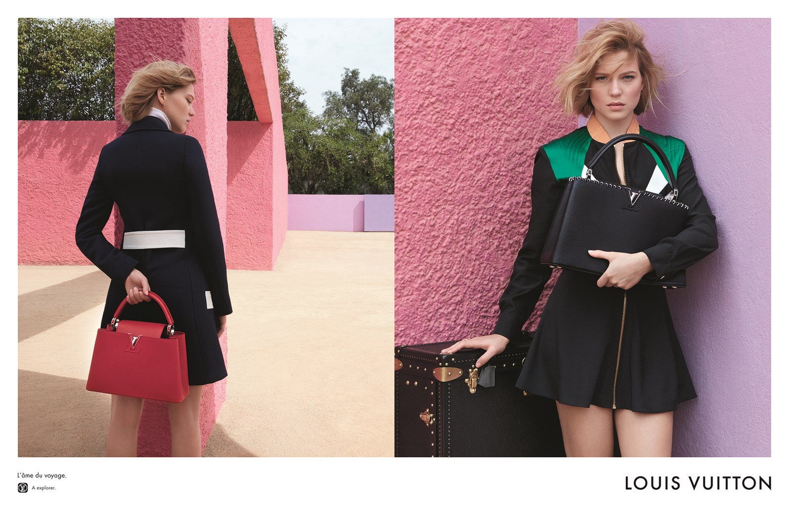 lea seydoux lv louis vuitton pr 233 sente sa nouvelle cagne publicitaire lea seydoux lv louis vuitton pr 233 sente sa nouvelle cagne publicitaire