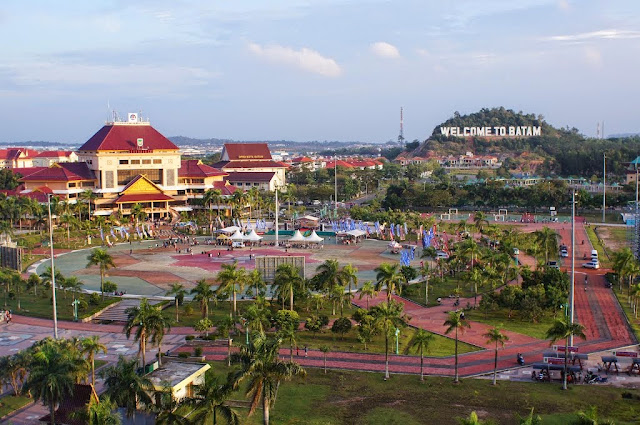 alun alun kota batam foto alun alun kota batam
