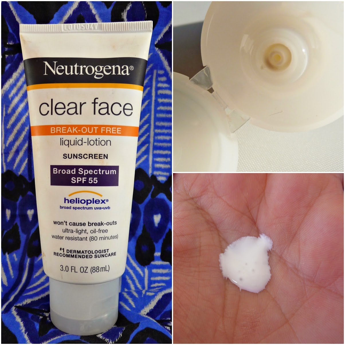 ingredientes del protector solar neutrogena