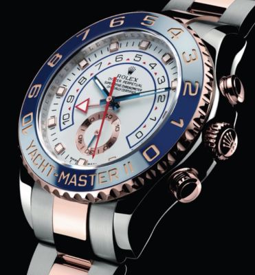 the new bi metal rolex yacht master ii which rolex displayed at ...