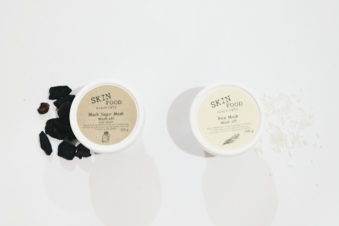 Comparison: Skinfood Rice Mask Wash Off vs Skinfood Black Sugar Mask
Wash Off