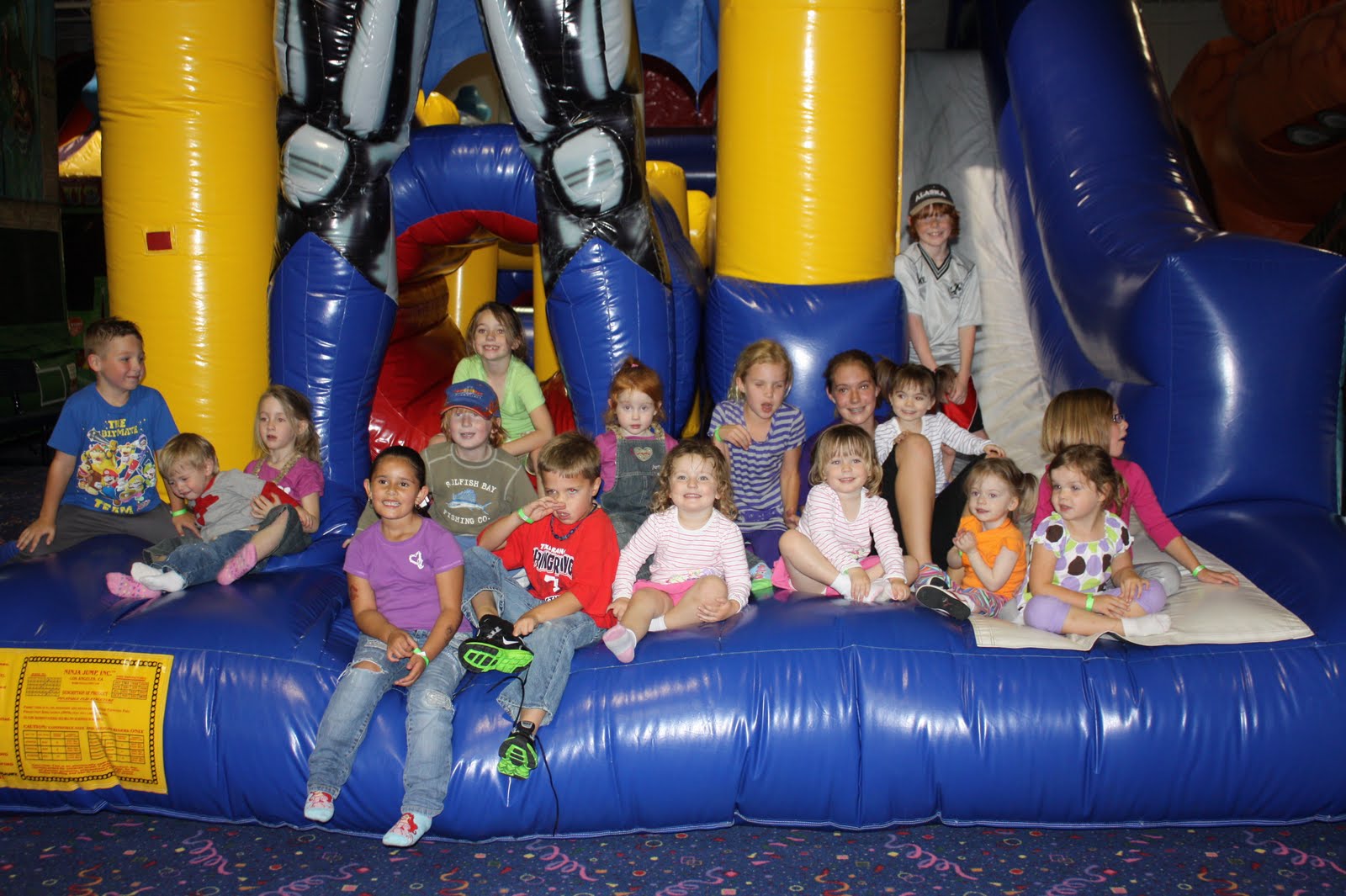 The Sharer Family Jump Zone Birthday Celebration!