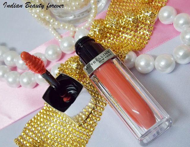 Maybelline Lip Polish india Glam 3 shades, Review, Photos and Swatches