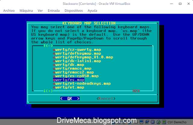 DriveMeca instalando Slackware Linux paso a paso