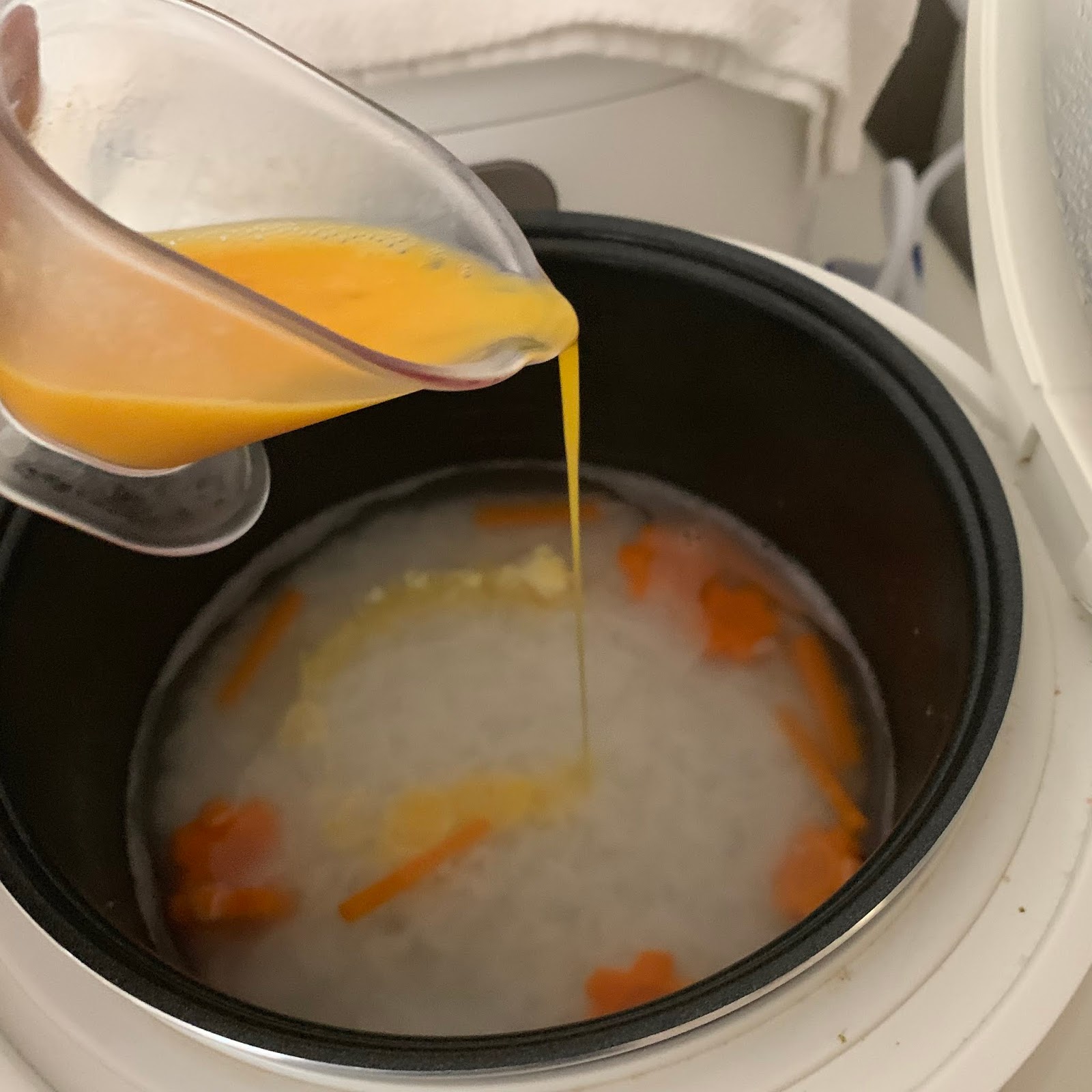 My Mind Patch Mini Rice Cooker Egg Drop Congee 迷你电饭锅蛋花粥