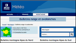 Météo-France bulletin neige et avalanches