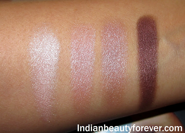 L’Oreal Paris eye shadow palette Color Riche EAU DE ROSE Review and swatches