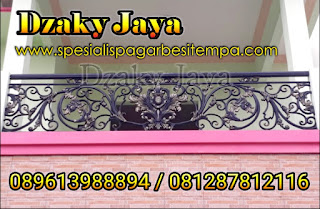 Blkon Mewah Model Blkon Mewah untuk Rumah, Railing Balkon Tempa Mewah