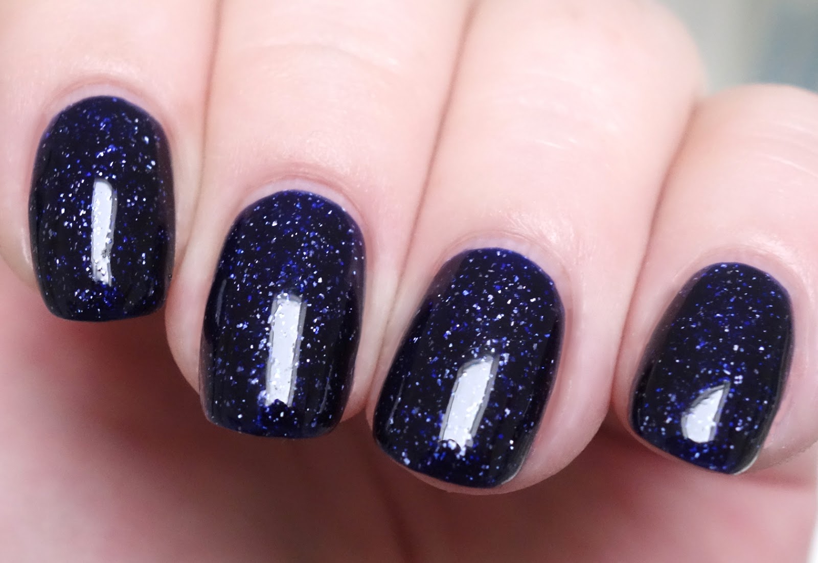 Lacquer Slacker Liz Gracefull Nail Polish Midnight Clear