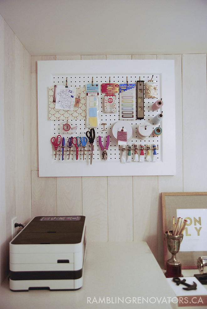 DIY Electrical Panel Pegboard Cover Rambling Renovators