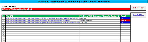 Download Internet Files Automatically - User-Defined File Names Download Internet Files Automatically - User-Defined File Names