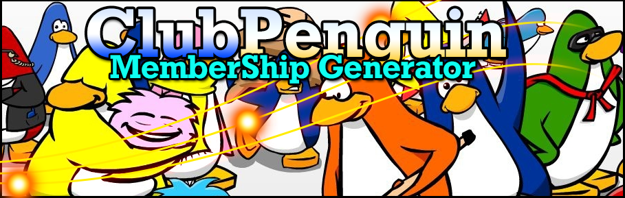 Free Club Penguin Membership Generator 2013